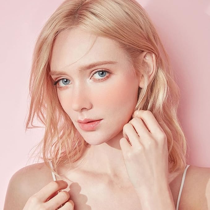 Boobeen Matte Blush Powder Makeup Loose Powder Face Blushes Single Color Blush Rouge Powder Natural Pink Blush for cheeks, Easily Blends, Smoothly with Satin Matte Look-Velvo Beauty