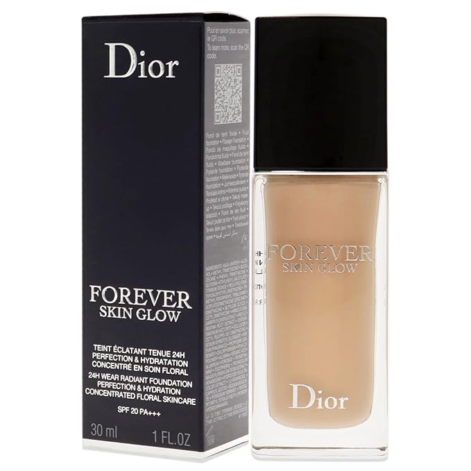 Christian Dior Dior Forever Skin Glow Foundation SPF 20-2CR Cool Rosy Glow Foundation Women 1 oz-Velvo Beauty