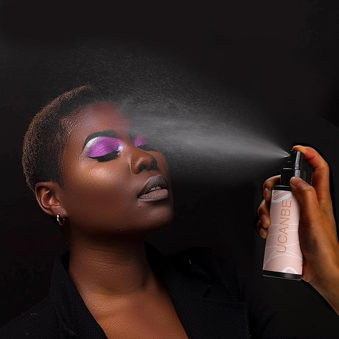 UCANBE Ultra Matte Makeup Setting Spray for Oily Skin, Long Lasting Finishing Spray for Face Make Up, Weightless Mattifying Setting Mist, 3.38 Fl.oz-Velvo Beauty