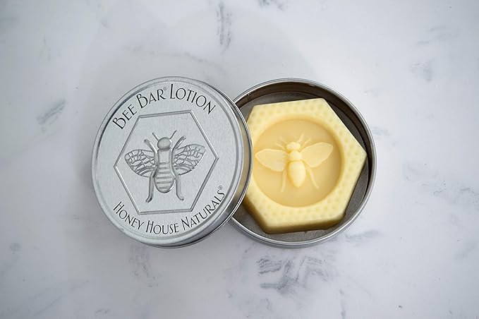 Bee Bar Honey House Naturals Duo – Natural – Small .6 ounce & Large 2 ounce (Natural)-Velvo Beauty