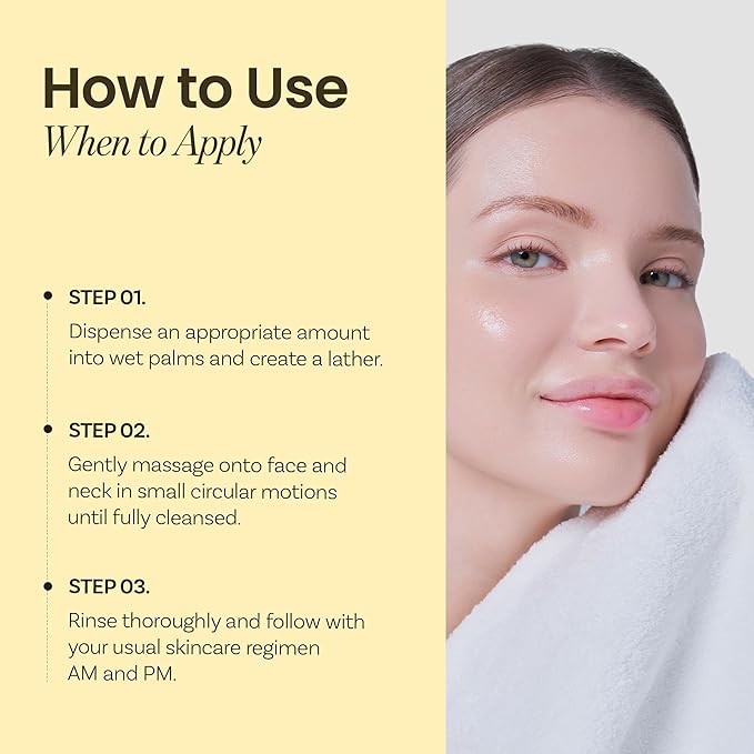 ONGREDIENTS Skin Barrier Moisture Deep Cleanser | Daily Face Wash for All Types | Centella, Peptide, AHA, LHA, Hydrating, Soothing, Pore Tightening | Vegan, Korean Skin Care 4.06 fl Oz-Velvo Beauty