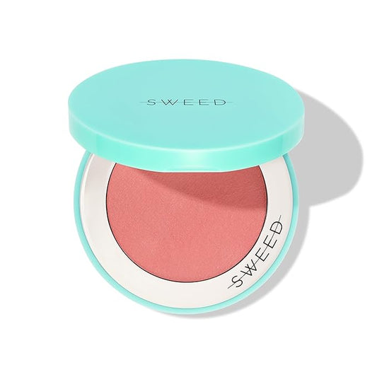 SWEED - Air Blush Cream | High Pigmented, Velvet Finish | Vegan, Cruelty-Free, Clean Beauty (Cheeky, 1.4 oz | 40 g)-Velvo Beauty