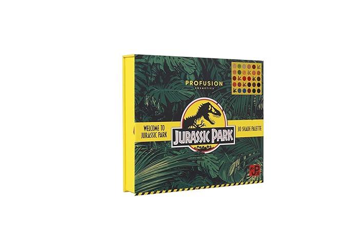 Jurassic Park X Profusion Cosmetics 30 Shade Palette-Velvo Beauty