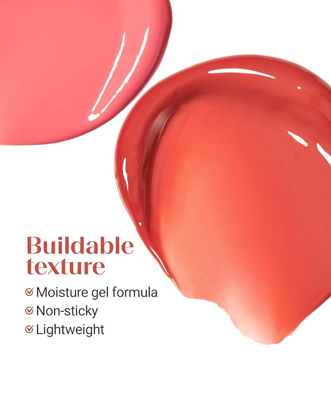 THESAEM Saemmy's Ade Shot Tint - Korean Lip Tint, Water Gel Lip Stain with Plump Glowy Moisturizing Finish, Buildable Radiant Gloss, Long-Lasting Comfort, 0.1 fl.oz. (07 Orange Ceylon)-Velvo Beauty