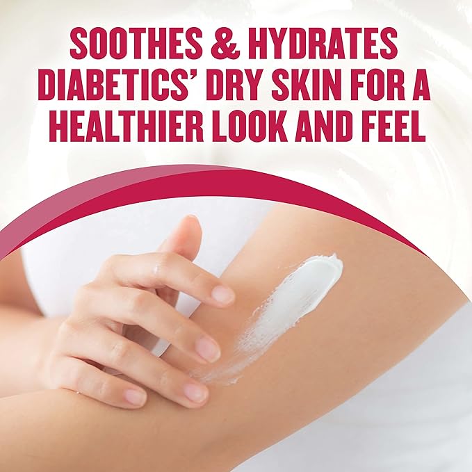 Gold Bond Diabetics' Dry Skin Relief Body Lotion, 13 oz., with Aloe to Moisturize & Soothe-Velvo Beauty