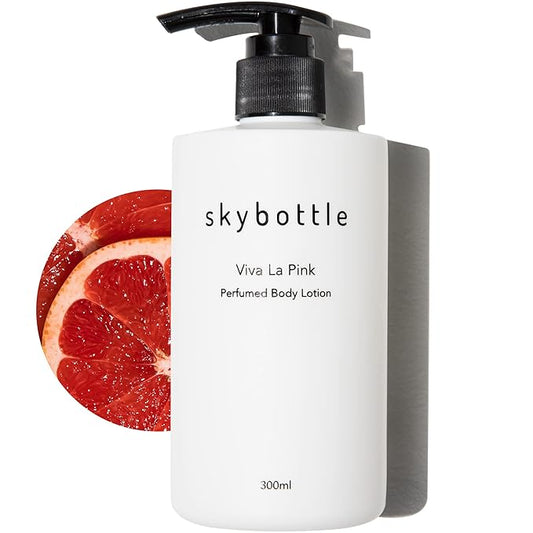 skybottle Perfumed Body Lotion with Pump, Fast Absorbing, Korean Skin Care, Grapefruit Citrus Scented Lotion for Women & Men, 10.1 Fl. Oz-Velvo Beauty