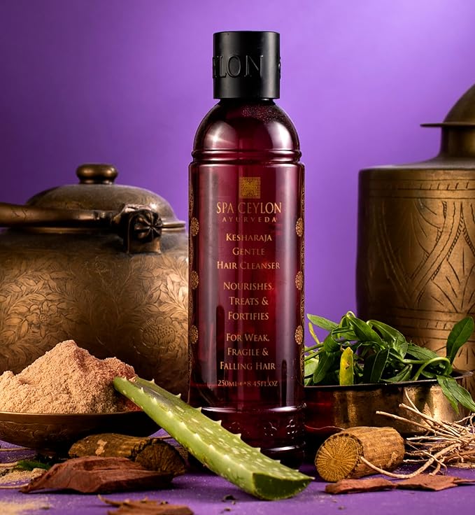 SPA CEYLON Kesharaja Gentle Hair Cleanser | Moisturizing | Hair Hygiene | Sulfate-Free Hair Care for Weak Fragile & Falling Hair-Velvo Beauty