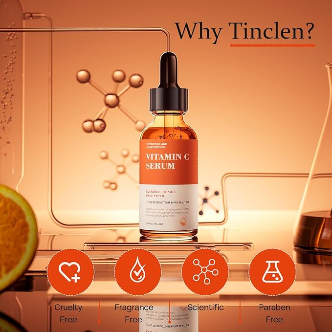 Vitamin C Serum For Face-Anti Aging & Wrinkle Facial Serum With Vitamin C,Sodium Hyaluronate,Vitamin E And More,Skin Brightening Serum For Dark Spots,Fine Lines & Dull Skin,1 Fl Oz-Velvo Beauty