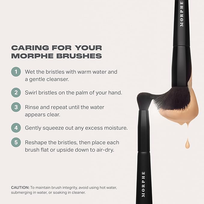 Morphe MUA Life Makeup Brushes - 20 Piece Makeup Brush Set of Eye and Face Brushes - Made with Synthetic Bristles and Includes Carrying Case (20 Count)-Velvo Beauty