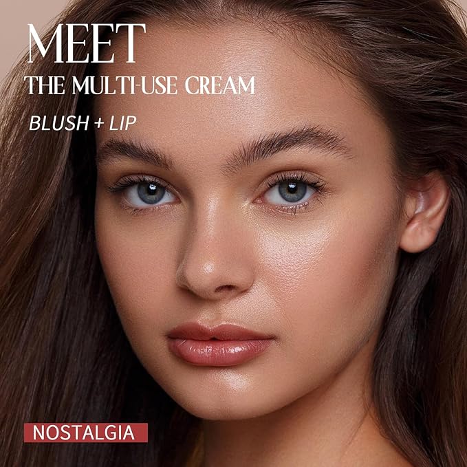 Blush Stick, Cream Blush for Cheeks and Lip Tint, Dewy Finish, Buildable & Blendable Color, Lightweight & Long-Lasting Formula | Terracotta, 0.53fl.Oz-Velvo Beauty