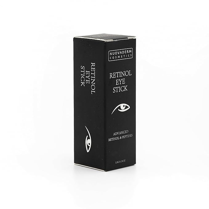 Advanced Retinol Eye Stick Balm - Hydrating Under Eye Stick Brightening Eye Cream with Peptides for Fine Lines, Wrinkles, Dark Circles & Puffiness - Unscented Anti Aging Eye Cream for Women & Men-Velvo Beauty
