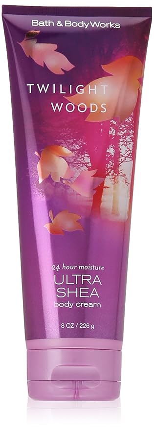 Bath & Body Works, Signature Collection Ultra Shea Body Cream, Twilight Woods, 8 Ounce-Velvo Beauty