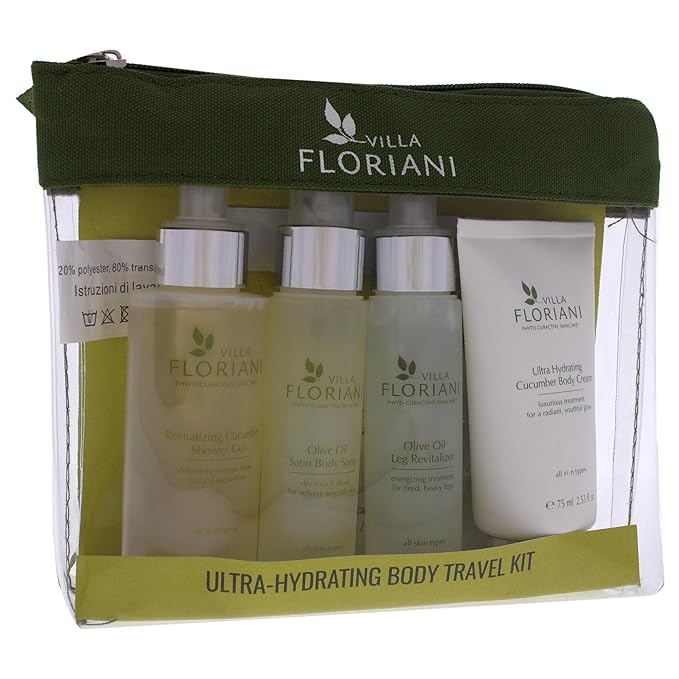 Villa Floriani Ultra-Hydrating Body Travel Kit Unisex 5 Pc-Velvo Beauty