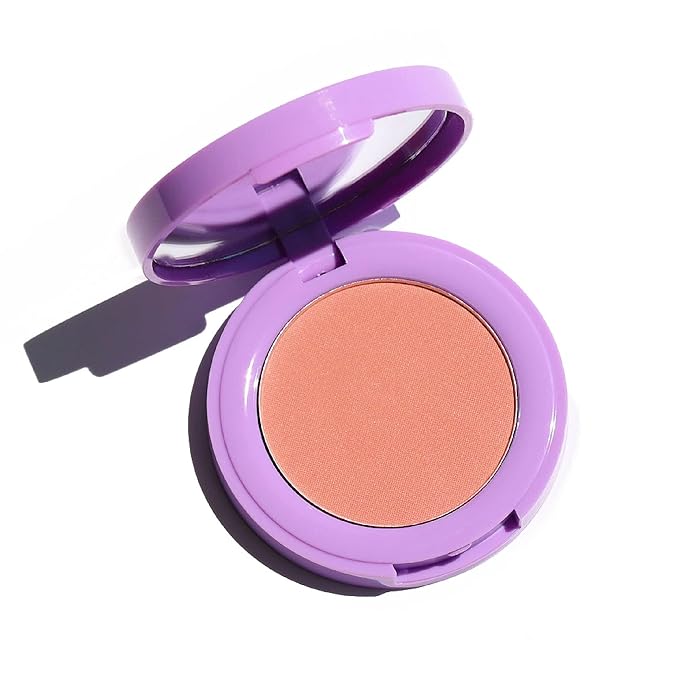 Half Caked In Bloom Powder Blush | vegan & cruelty-free, fragrance-free, highly pigmented, primer-infused | 3.8g (Me & U)-Velvo Beauty