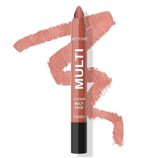 wet n wild Color Icon Cream Eyeliner Eyeshadow Multi-Stick, Moisturizing, Nourishing Velvety Cream-to-Powder Buildable & Blendable Formula, Cruelty-Free & Vegan - Born To Flirt-Velvo Beauty