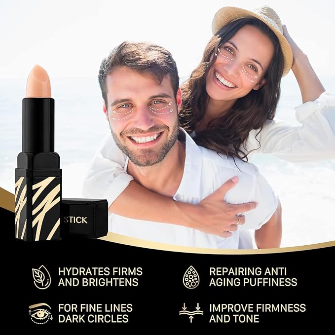 Caffeine Eye Cream for Dark Circles: Caffeine Eye Stick - Smooth Fine Lines and Hydrate Eye Area-Velvo Beauty