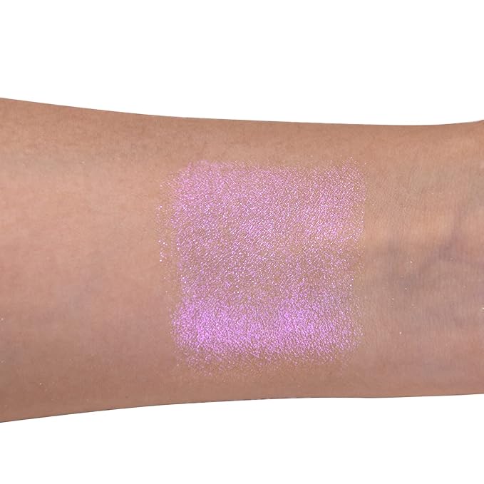 Highlighter Makeup, Cream Highlighter, Face Highlighter, Long Lasting Glitter Highlighter Makeup Palette - Purple Highlighter Makeup-Velvo Beauty
