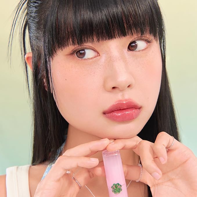 Peripera Ink Mood Glowy Tint | Lip-Plumping, Naturally Moisturizing, Lightweight, Glow-Boosting, Long-Lasting, Comfortable, Non-Sticky, No White Film (023 CORAL CHEMISTRY (LUCKY LOTTERY))-Velvo Beauty