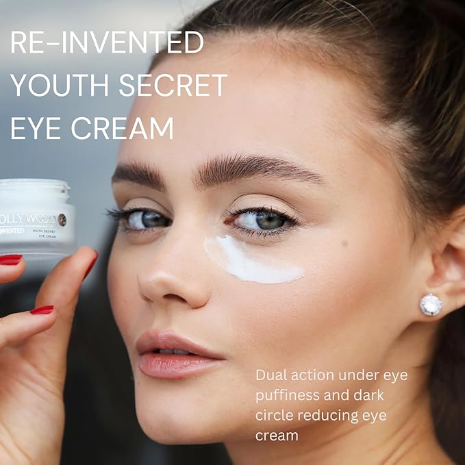 AWARD-WINNING Anti-Age Eye Cream - 5X MORE EFFECTIVE. With 20% Vitamin C & Hyaluronic Acid. Blast away dark circles, eye bags and puffiness - Reduce wrinkles and crow’s feet. Highest strength. 15ml-Velvo Beauty