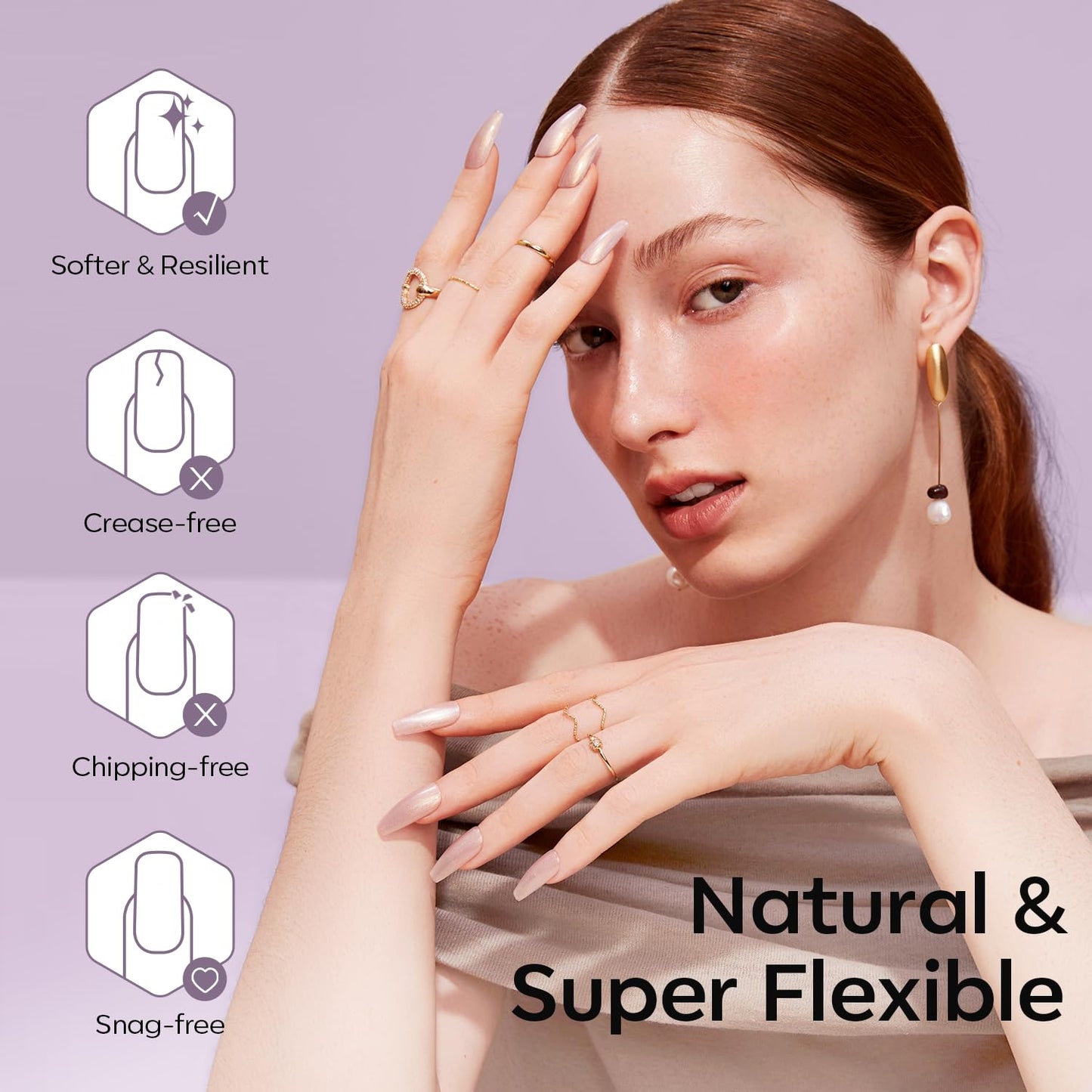 modelones Extra Short Square Fake Nail Tips - 510Pcs Full Matte Gel Tips Pre-shaped Full Cover Clear Acrylic Gel Kit False Press on Nails for Extension DIY Salon 15Sizes-Velvo Beauty