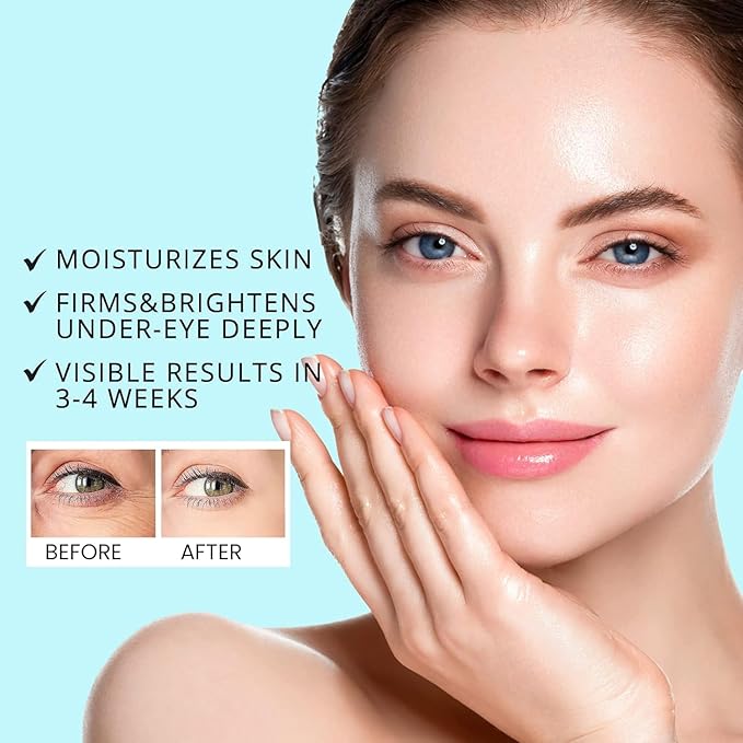 Retinol Eye Cream for Dark Circles: Unlock Radiant Eyes with Our Advanced Formula for Dark Circles, Wrinkles, and Under Eye Treatment-Velvo Beauty