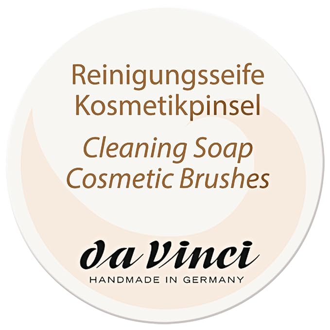 da Vinci Cosmetics Series 4832 Mini Cleaning Soap for Cosmetic Brushes, 0.5 Pound-Velvo Beauty