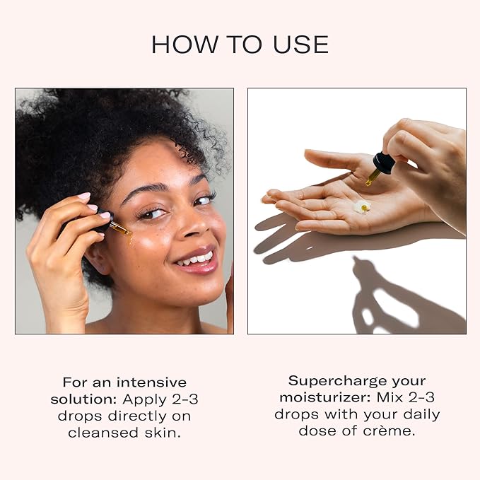 Odacité Anti Aging Serum Concentrate with Camelina + Chamomile, For Sensitive Skin Glow - Lightweight and Hydrating Facial Oil for Redness, Sensitivity & Irritation - 0.17 fl. oz-Velvo Beauty