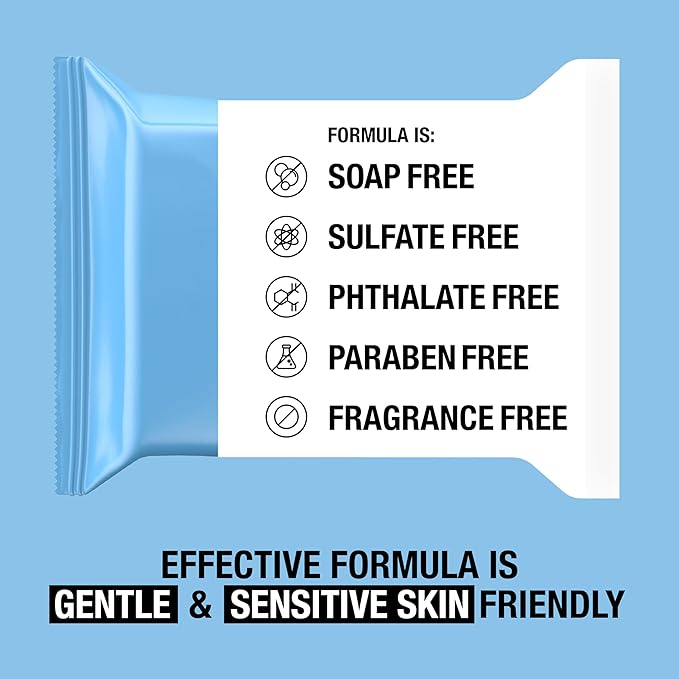 Neutrogena Fragrance-Free Makeup Remover Wipes, Daily Facial Cleanser Towelettes, Gently Removes Oil & Makeup, Alcohol-Free Makeup Wipes, 25 ct-Velvo Beauty