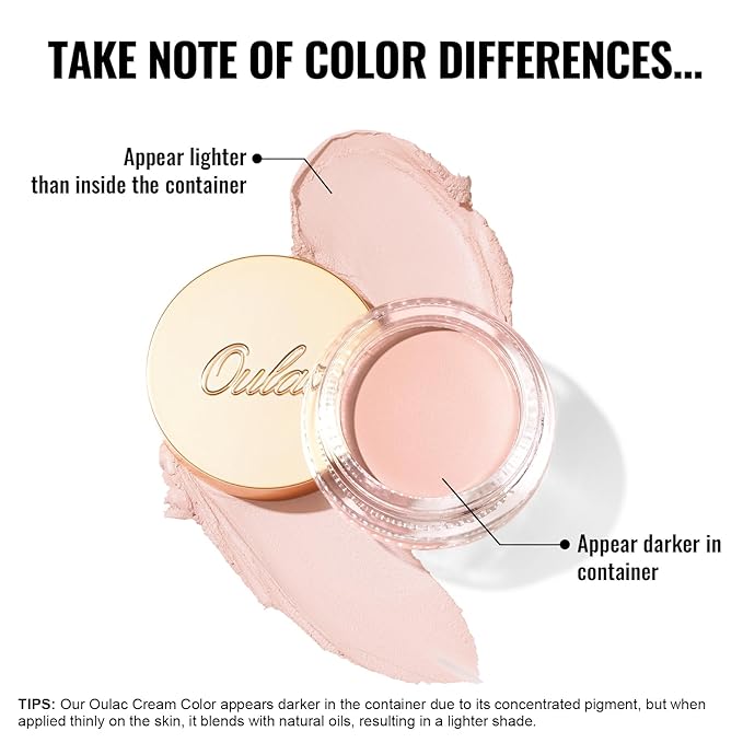 Oulac Matte Eyeshadow 3-in-1 Eyeshadow Nude Eye Primer&Eyeliner Highly Pigmented Waterproof Smudge-proof Long Lasting Wear Smooth&Blendable Formula for Natural Look,Vegan & Cruelty-Free,CM02-Velvo Beauty