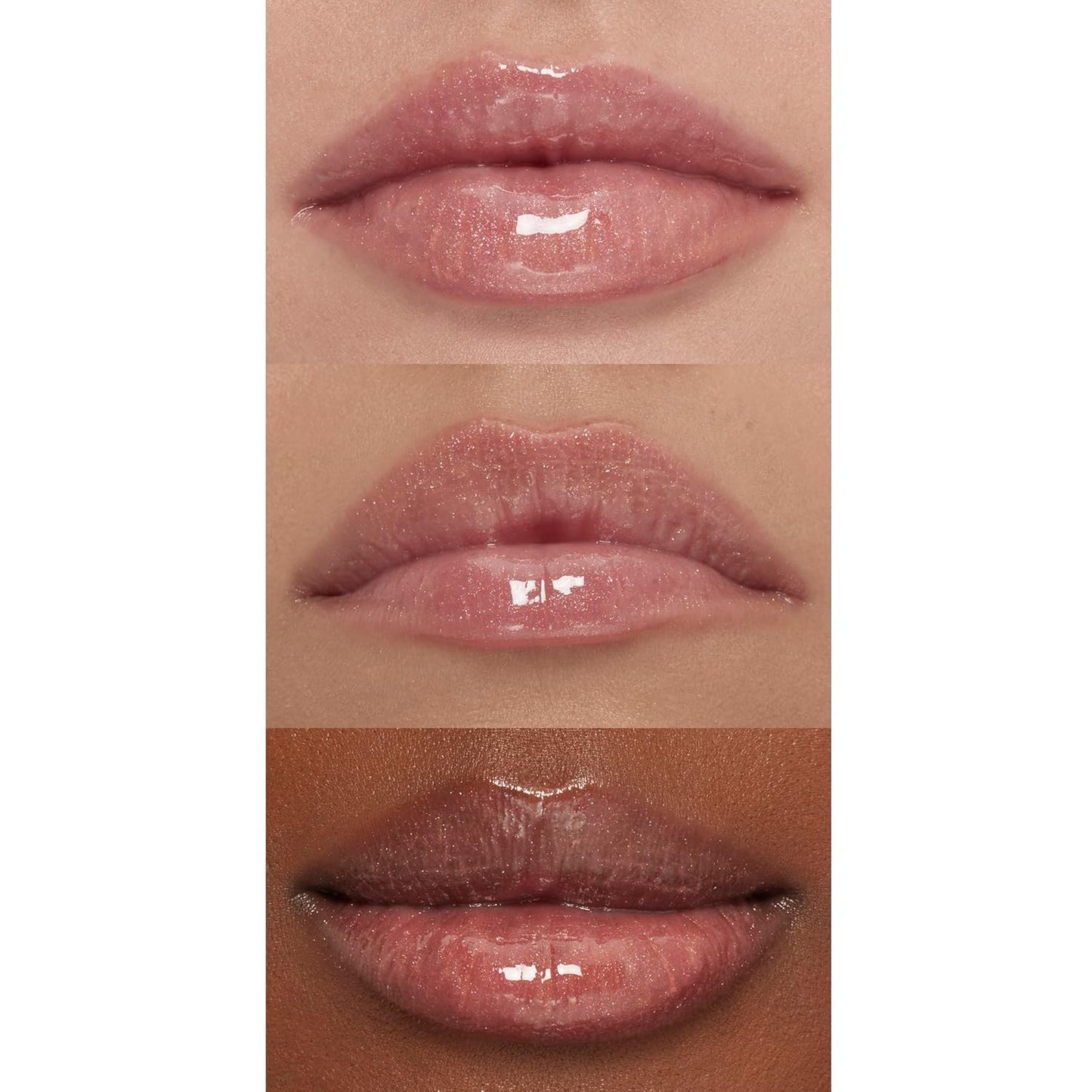 e.l.f. Lip Plumping Gloss, Hydrating, Nourishing, Invigorating, High-Shine, Plumps, Volumizes, Cools, Soothes, Champagne Glam, Shimmer, 0.1 Oz-Velvo Beauty
