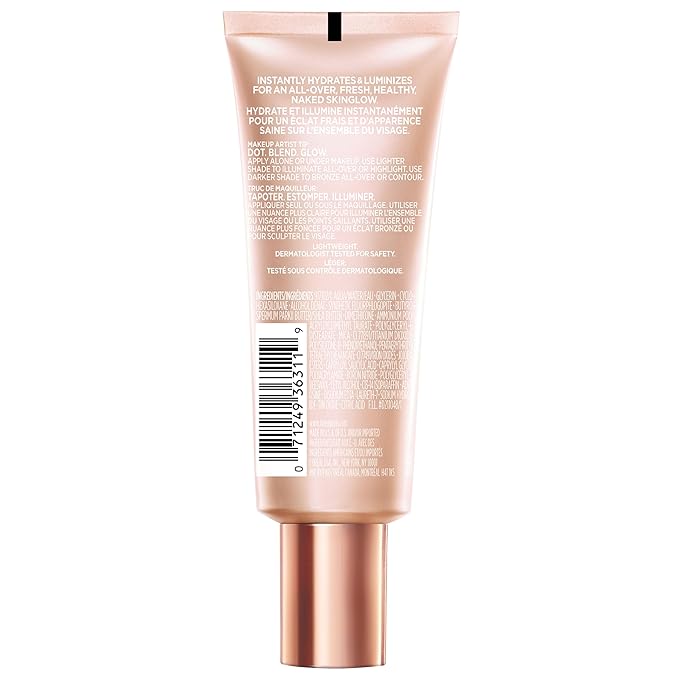 L'Oreal Paris Makeup True Match Lumi Glotion, Natural Glow Enhancer, Illuminator Highlighter, Bronzing Drops For a Sun-Kissed Glow, 902 Light-Velvo Beauty
