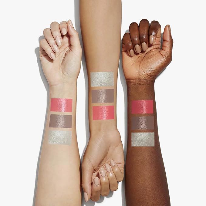 3Pcs Liquid Contour Makeup Trio with Bronzer Shade, Blush, Highlighter for Sculpted Makeup, Matte Finish Liquid Contour Set Easy to Create a Lightweight Look, Longwear Waterproof Formula (1, 6, 11)-Velvo Beauty