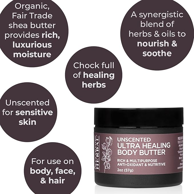 Ora's Amazing Herbal, Eczema Relief, Touchy Skin Salve, Ultra Healing Body Butter, Eczema Cream, Eczema Balm, Herbal Salve, Travel Size, 1oz each-Velvo Beauty