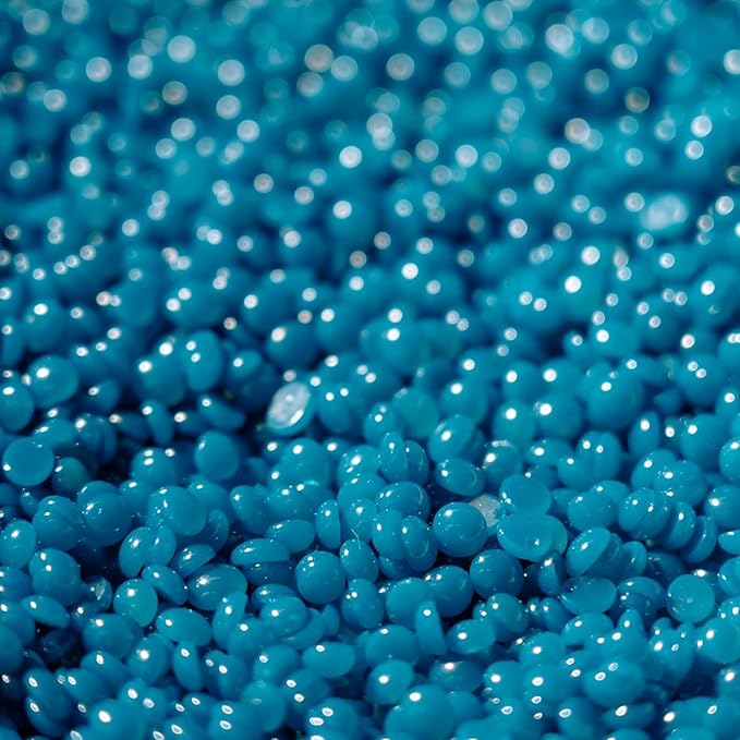 KoluaWax Hard Wax Beads for Hair Removal – Coarse Hair Formula – Face, Brazilian, Underarms, Back Chest, Bikini Waxing – Sea Salt & Surf, 1lb Refill for Wax Warmers & 10 Large Applicator Sticks-Velvo Beauty