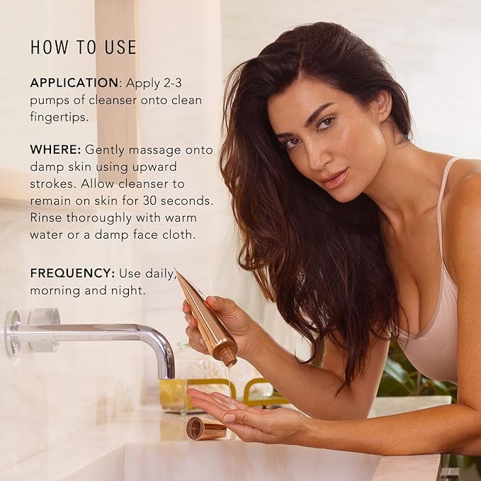 JLO Beauty That Hit Single Face Wash Cream, Antioxidant Rich Gel Cleanser & Makeup Remover Skin Care Formula Gentle Pore Cleansing Daily Facial Cleanser to Support Smooth, Radiant Skin, 5 Oz-Velvo Beauty