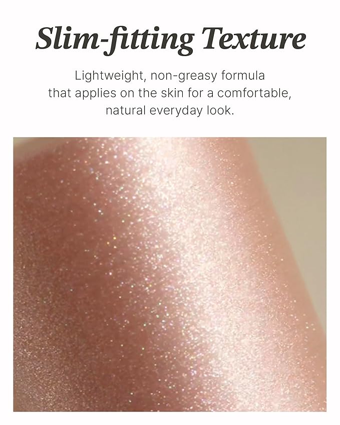 Glint Stick Highlighter (Dewy Moon, 0.24oz) - Multi-Use Illuminator Stick by LG Beauty. Creamy & Blendable Color.-Velvo Beauty