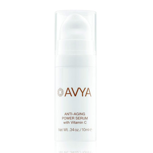 AVYA Anti-Aging Power Serum - Hyaluronic Acid Face Serum Plumps and Brightens Skin/Travel Size Retinol Treatment Reduces Fine Lines and Boosts Collagen for Smoother Skin / 0.34oz (10ml)-Velvo Beauty