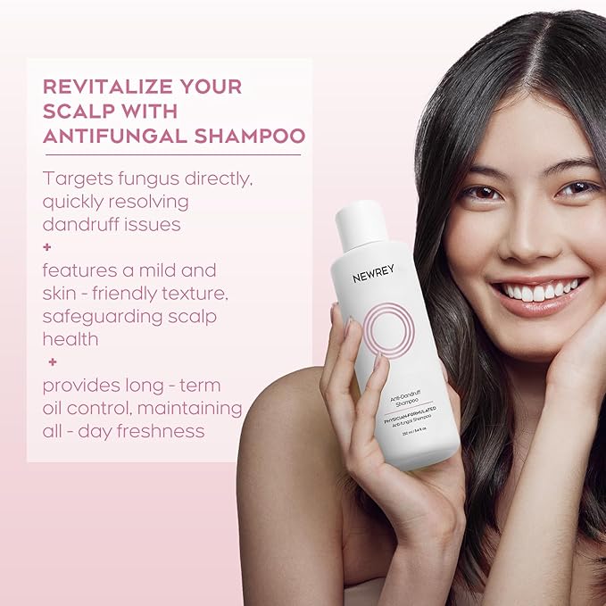 24HR Fast Itch Relief Anti-Fungal Shampoo for Psoriasis, Seborrheic Dermatitis & Folliculitis, Relieves Itchy, Dry Scalp, Sulfate & Paraben Free Anti-Dandruff Shampoo for Men and Women, 8.4 fl oz-Velvo Beauty