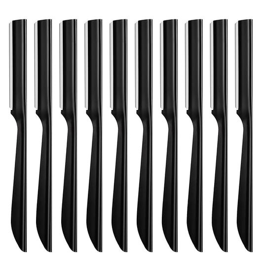 Miss Gorgeous Eyebrow Razor, Eyebrow Razor Shaper for Men and Women, Grooming Shavers (black)-Velvo Beauty