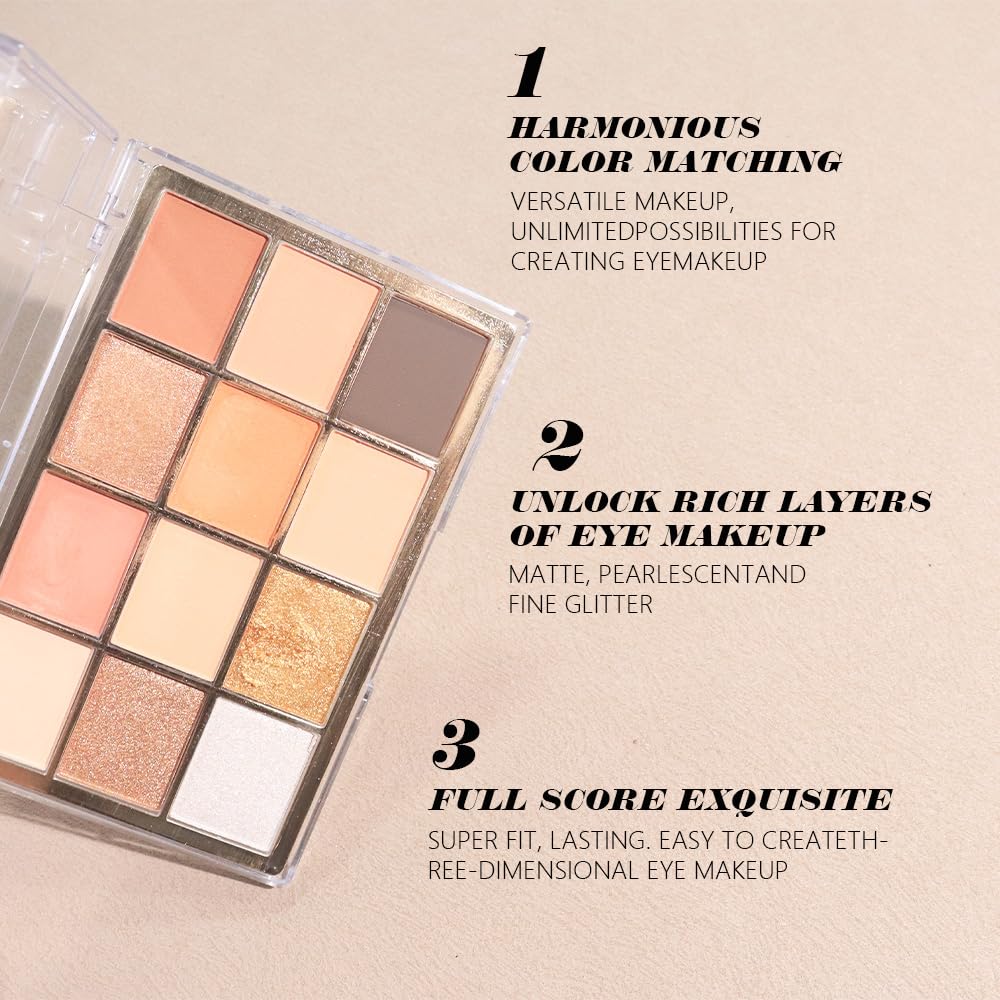 Nude Brown Maroon Bronze Eyeshadow Palette,Natural Neutral Soft Small Cream Eyeshadow Palette,Eye Shadow Palette Long Lasting Naturing-Looking Make Up Pallets for Women,Vegan-Velvo Beauty
