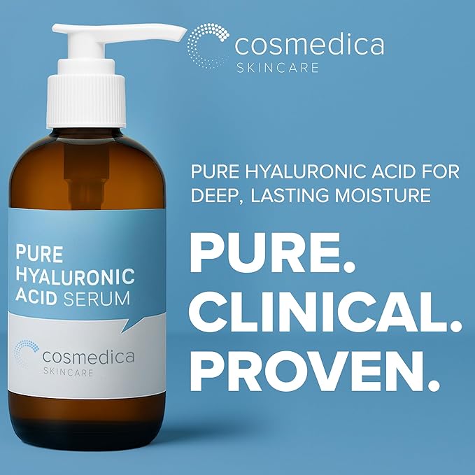 Hyaluronic Acid Serum for Skin 100% Pure-Anti-Aging Serum - Intense Hydration + Moisture, Non-greasy, Paraben-free Hyaluronic Acid for Your Face 8 oz-Velvo Beauty