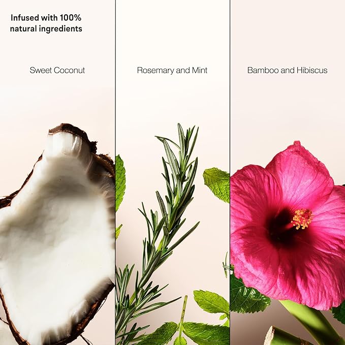 Suave+ Dry Shampoo Spray Variety 3-Pack – Invigorating Rosemary & Mint, Volumizing Bamboo & Hibiscus + Refreshing Sweet Coconut, 4.3 Oz Ea-Velvo Beauty