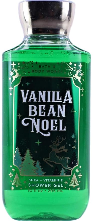 Bath & Body Works Shea & Vitamin E Shower Gel Vanilla Bean Noel-Velvo Beauty