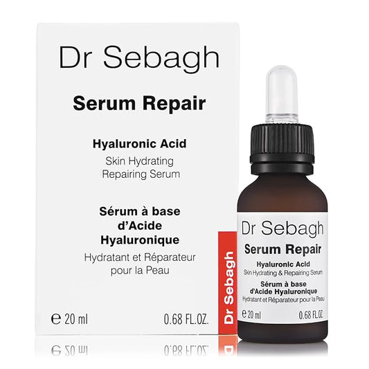 Serum Repair (0.68 fl oz) | Award-Winning Hyaluronic Acid Facial Hydrator | Anti Aging & Wrinkle | Skin Moisturising & Repairing Formula | Collagen Boosting Youthful Glow For Women & Men-Velvo Beauty