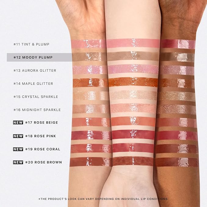 Nature Republic HONEY MELTING LIP PLUMPING (12 GRAY) SOFT LIP STICK Moody Plump Hydrating Gloss, Moisturizing balms, Volumizing formula,Nude & Sheer tint, Glowy Finish, korean make up-Velvo Beauty