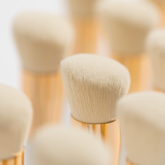 Ogee Blender Brush - Professional Quality Makeup Brush - Ultra-Soft Foundation Brush with Vegan Bristles for Flawless Makeup Application-Velvo Beauty