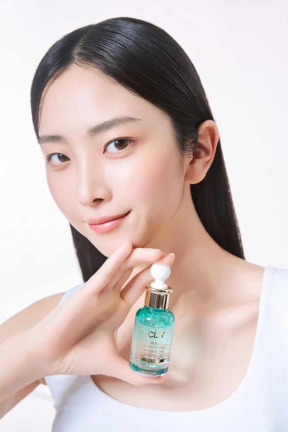 Multi Hyaluronic Hydrating Ampoule 30ml / 1.01 fl oz – Korean Skincare Nourishing Serum with 85% Hyaluronic Acid, 8-Layer Hydration Technology, Ceramides & Panthenol for Deep Moisture Care-Velvo Beauty