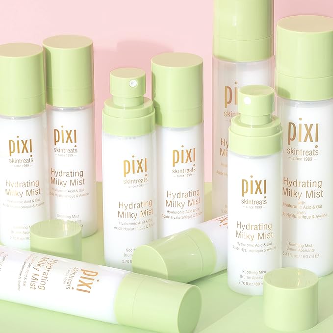 Pixi Beauty Milky Mist 2.70 Fl Oz | Hydrating Moisturizer for Dry Skin | Infused with Hyaluronic Acid-Velvo Beauty