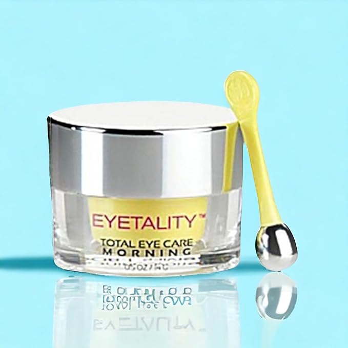 Serious Skincare - Eyetality Morning Total Eye Care Cream - For Lines, Wrinkles, Under Eye Puffiness and Dark Circles - Coffee Bean Extract - Vitamin C - Pomegranate - 0.5 oz-Velvo Beauty