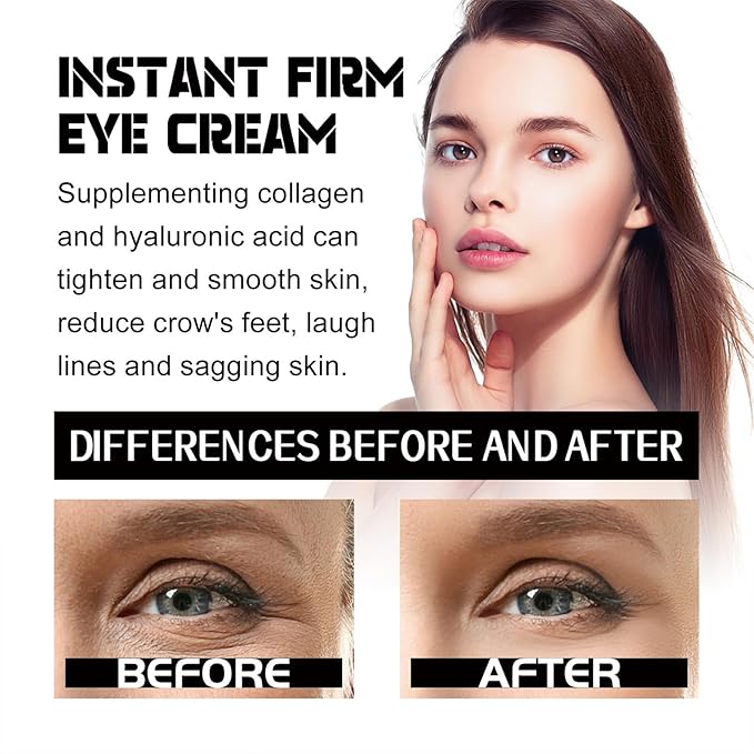 Temporary Eye Tightener Eye Cream For Puffiness And Bags Under Eyes,Instant Reduces Under-Eye Bags, Dark Circles&Puffiness, Instant Firm Eye Tightener Eye Bag Cream Anti Aging Fine Lines-Velvo Beauty